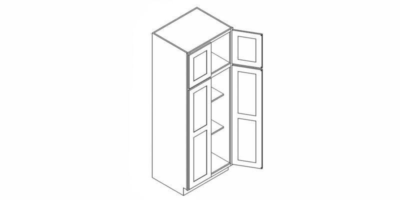 KOB Pantry 4 Doors Cabinet